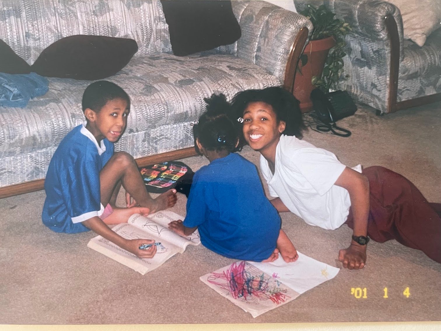 Quentin as a kid